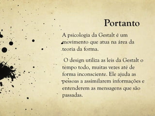 Design Digital Percepção e Comunicação Visuaç