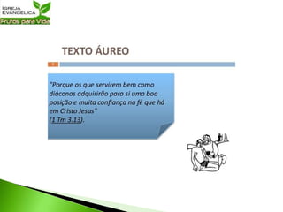 Dons Ministeriais | Três aulas