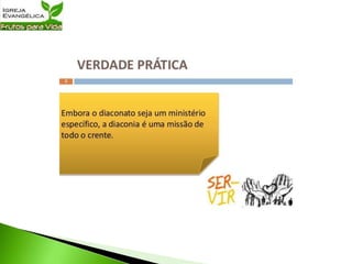 Dons Ministeriais | Três aulas