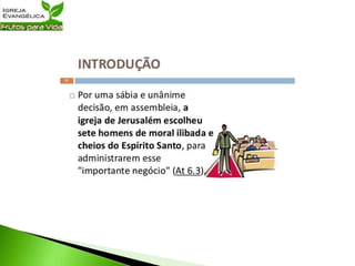 Dons Ministeriais | Três aulas