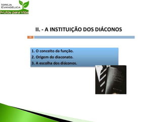 Dons Ministeriais | Três aulas