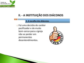 Dons Ministeriais | Três aulas