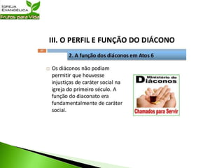 Dons Ministeriais | Três aulas