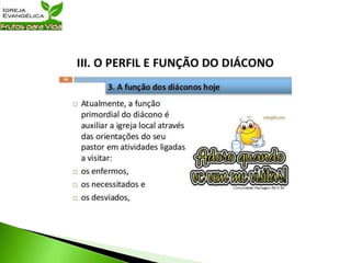 Dons Ministeriais | Três aulas