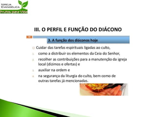 Dons Ministeriais | Três aulas