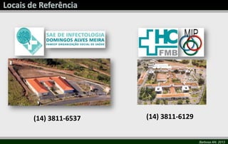 Barbosa AN, 2013
(14) 3811-6537 (14) 3811-6129
 
