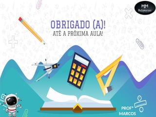 Prof.: Rodrigo Carvalho
PROFº
MARCOS
 