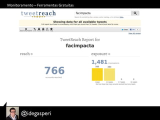 Monitoramento	
  –	
  Ferramentas	
  Gratuitas	
  
 