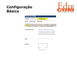 Configuração Básico   