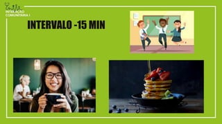 INTERVALO -15 MIN
 