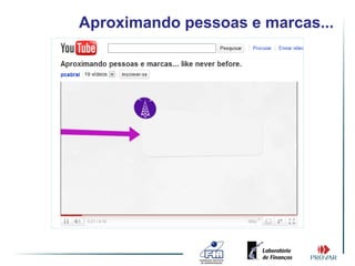 Aproximando pessoas e marcas...
 