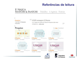 Referências de leitura
 
