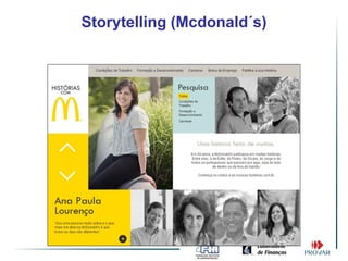 Storytelling (Mcdonald´s)
 
