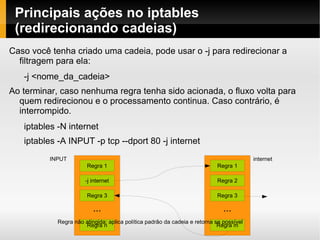 Tutorial sobre iptables | ODP