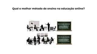 Qual o melhor método de ensino na educação online?
 