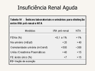 Insuficiência Renal Aguda
 