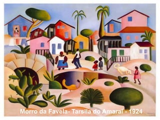 Morro da Favela- Tarsila do Amaral - 1924
 