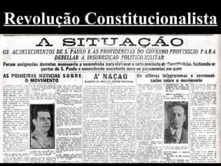 Revolução Constitucionalista
 