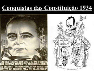 Conquistas das Constituição 1934
 