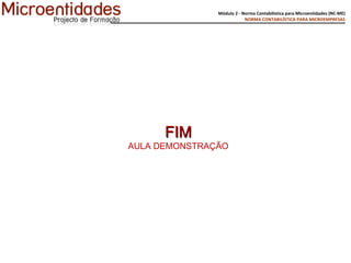 FIM AULA DEMONSTRAÇÃO 
