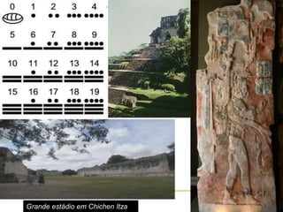 Grande estádio em Chichen Itza
 