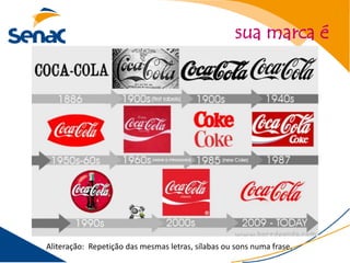sua marca é




Aliteração: Repetição das mesmas letras, sílabas ou sons numa frase.
 