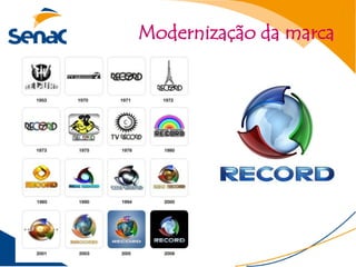 Modernização da marca
 