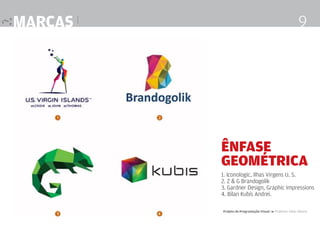 Projeto Gráfico • | IED | BR | SP | Fabio Silveira
Design Gráfico9
na práticamétodo de desenvolvimento
IDEAÇÃO
brainstorming
Ao lado, algumas
técnicas possíveis
para serem
utilizadas como
forma de organizar
e categorizar as
palavras geradas no
brainstorming
construção
campo semântico: geração de conteiso e busca
por palavras associadas ao assunto do projeto
dicionário: derivação de conceitos através de
sinônimos e radicais comuns utilizando o dicionário.
idiomas: busca por palavras em outros idiomas.
cenário e persona: geração de palavras
relacionadas a um contexto de uso ou perfil de uma
pessoa hipotética que pode se relacionar com a
marca.
sonoridade: gerar possibilidades a partir de sons e
fonemas que apresentem relação com o tema.
Eperimentar possibilidades: utilizando as
técnicas e indicativos apresentados os grupos devem
gerar 3 possibilidades de nomes para decidirmos em
sala de aula o melhor caminho.
2
3
 