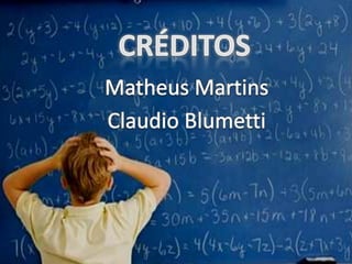 CRÉDITOSMatheus MartinsClaudio Blumetti