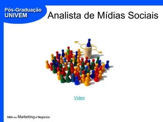 Analista de Mídias SociaisVídeo