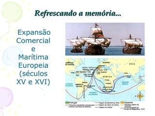 Europa na Idade Moderna
• Mercantilismo
• Absolutismo
Monárquico
 