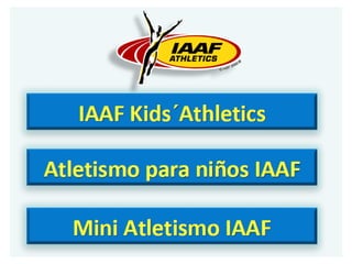 Aula mini atletismo