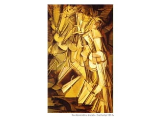 Ilu.
Nu descendo a escada. Duchamp 1913.
 