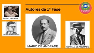 Autores da 1ª Fase
 