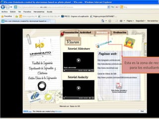 Esta es la zona de recu
   para los estudiante
 