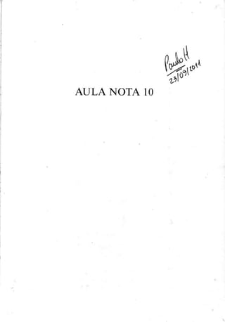 AULA NOTA 10
 