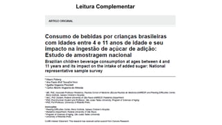 Leitura Complementar
 