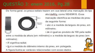 QUESTÃO 3: enem 2016, Pg.28
 