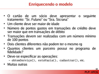 PLP – Paradigma de Programação Orientado a Modelos