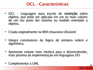 PLP – Paradigma de Programação Orientado a Modelos