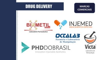 MARCAS
COMERCIAIS
DRUG DELIVERY
 