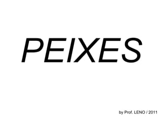 PEIXES by Prof. LENO / 2011 
