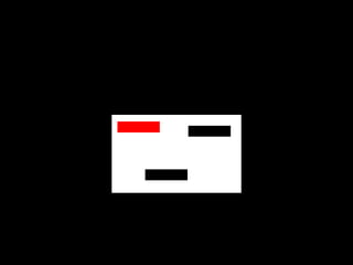 Busca visual - Barra vermelha entre barras pretas 