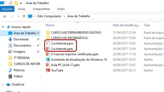 Qual a diferença entre as extensões pptx e ppsx Qual a diferença entre as extensões pptx e ppsx