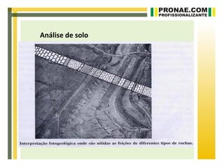 Análise de solo
 