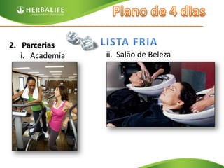 LISTA FRIAii.  Salão de Beleza2.	ParceriasAcademia