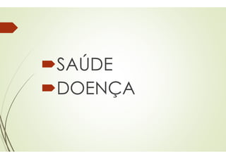 SAÚDE
DOENÇA
DOENÇA
DOENÇA
DOENÇA
 
