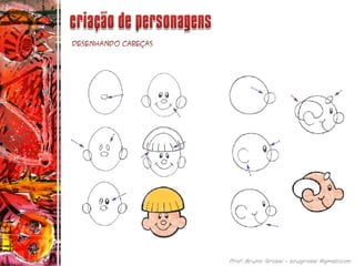 Desenhando cabeças
 