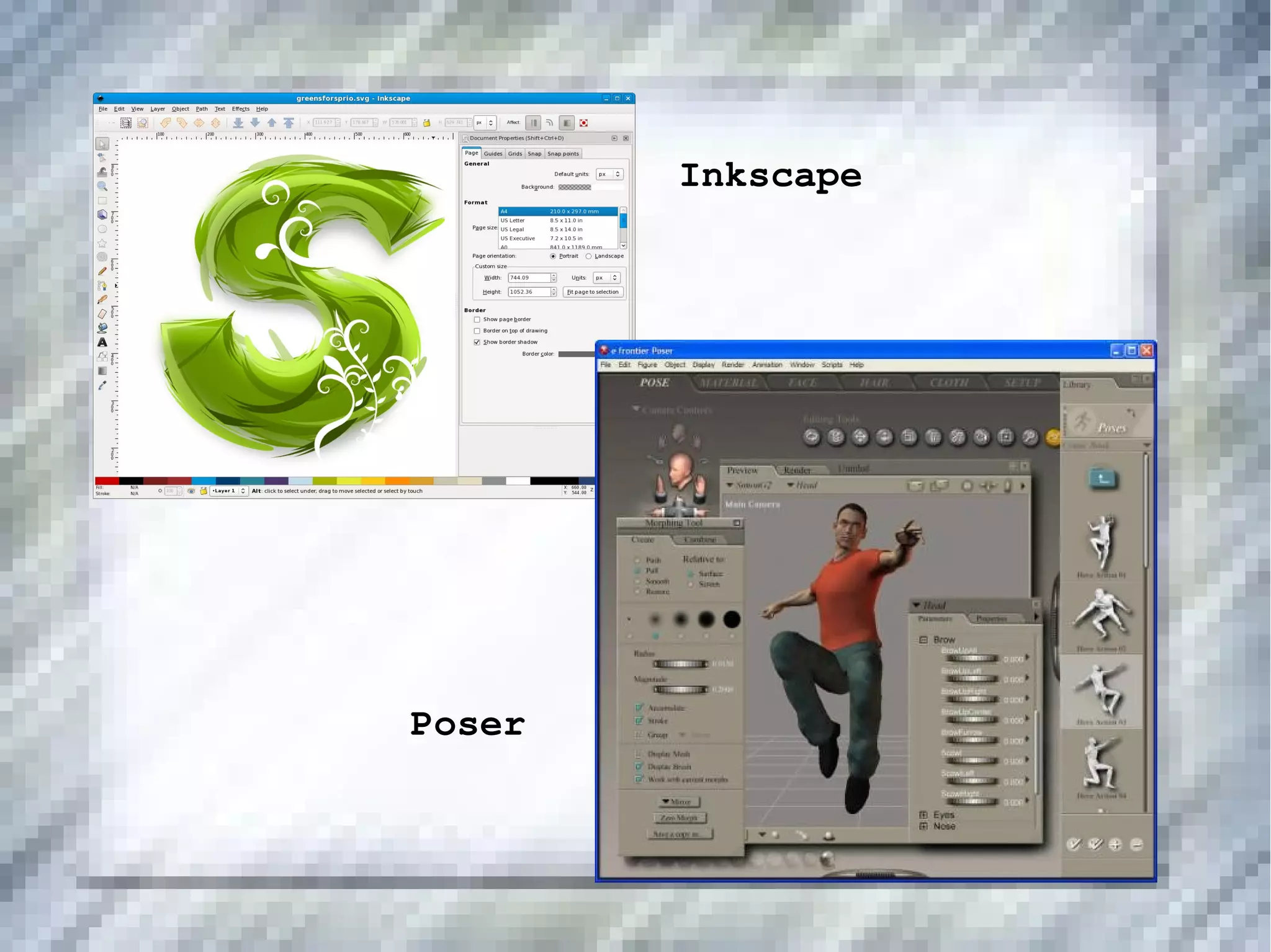 Inkscape Poser 