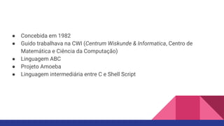 python e tipagem estática - carlos henrique coêlho -... Aula python | PDF